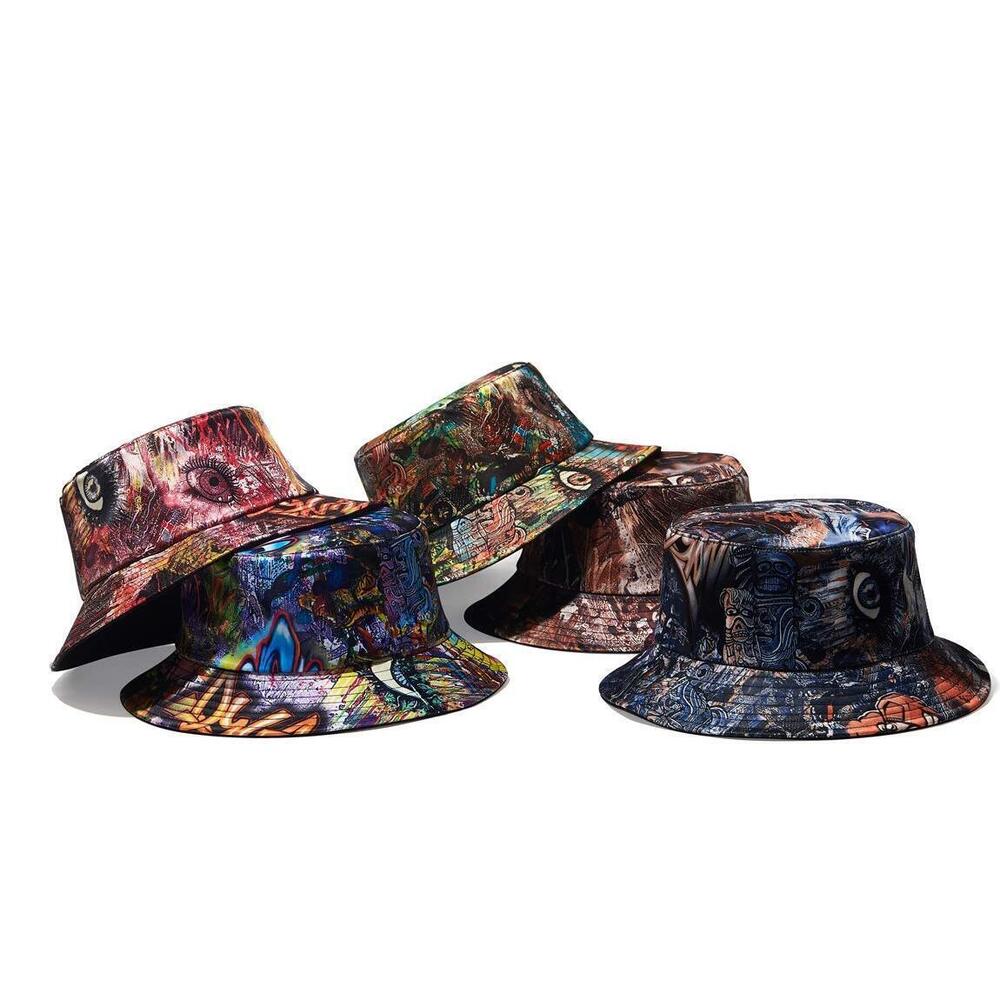 4343 Bucket Hat ,Packable Reversible Printed Sun Hats,Fisherman Outdoor - Picture 9 of 9